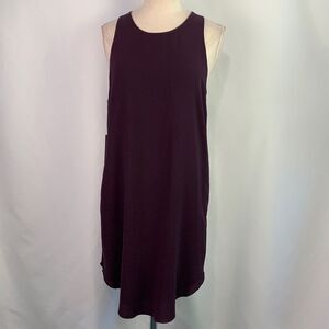 NWT Wilfred purple shift dress with pockets